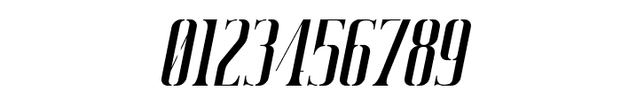 Velbina-StencilOblique Font OTHER CHARS