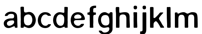 Veld Regular Font LOWERCASE