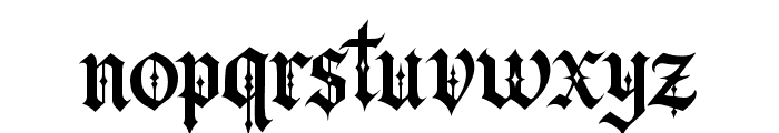 Velgravia Blackletter Font LOWERCASE