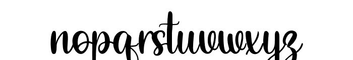 VelinettaCalligraphy Font LOWERCASE