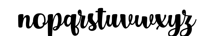 Velisha Font LOWERCASE