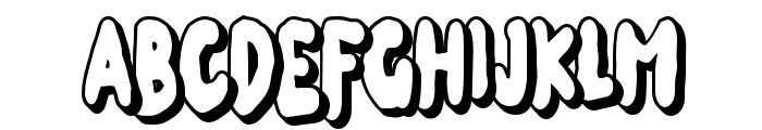 Velit-Extrude Font LOWERCASE