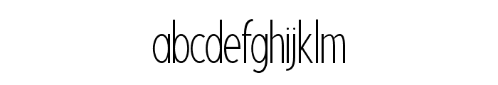 Velnica-Thin Font LOWERCASE