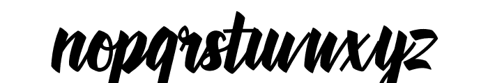 Velocitta Italic Font LOWERCASE