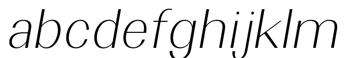 Velora Extra Light Slanted FONT