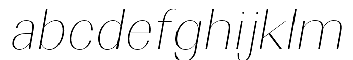 Velora Thin Slanted FONT