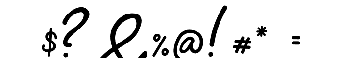 Velorea - Signature Font OTHER CHARS