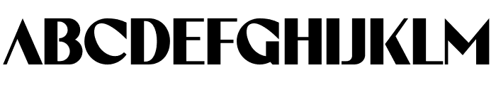 Velorina Black Font UPPERCASE