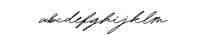 Velvet Clarity Font LOWERCASE
