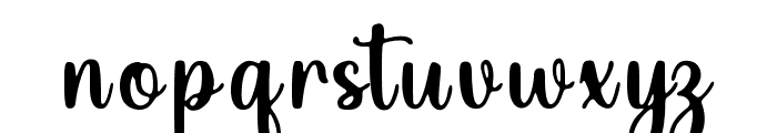 Velvet_Script Font LOWERCASE