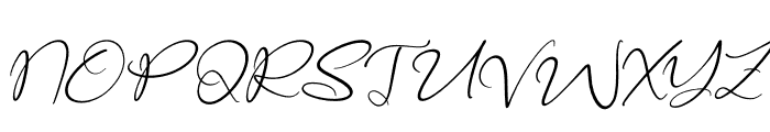 Velvetglow Sentyla Italic Font UPPERCASE