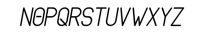 Venditum-Italic Font LOWERCASE