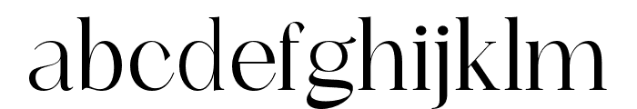Venesia-Regular Font LOWERCASE
