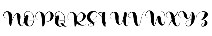 Venetian Font UPPERCASE