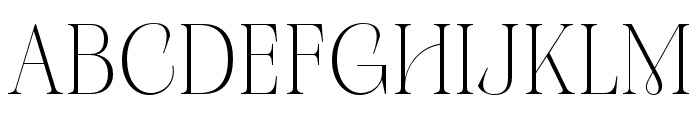 VeniceLaCorla Font UPPERCASE