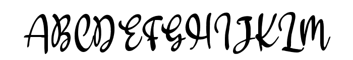 Ventelia-Regular Font UPPERCASE