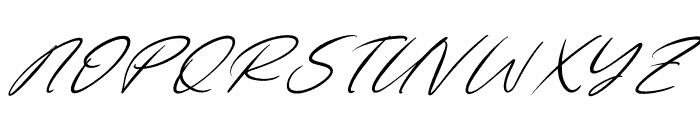 Venturas Italic Font UPPERCASE