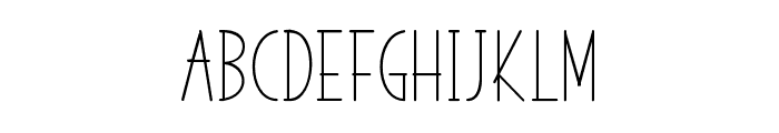 VeolaLight Font LOWERCASE
