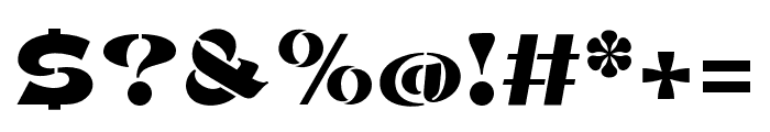 Veqay Regular Font OTHER CHARS