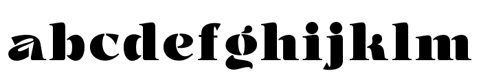 Veqay Regular Font LOWERCASE