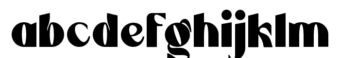 Verchen Font LOWERCASE