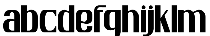 Verco Regular Font LOWERCASE