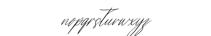 Verdagtis Italic Font LOWERCASE