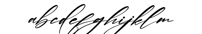 Verlitha Script Font LOWERCASE