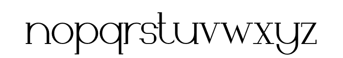 Vero Font LOWERCASE