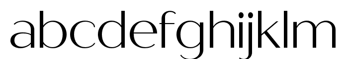 Verona-Regular Font LOWERCASE