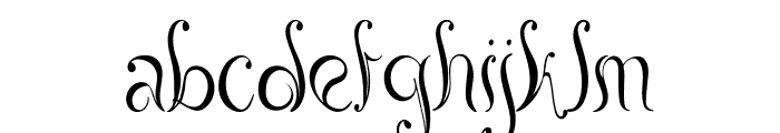 Verquzy Font LOWERCASE