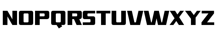 Versamore Regular Font UPPERCASE
