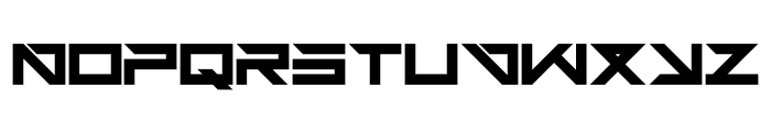 Verse Robo Font UPPERCASE