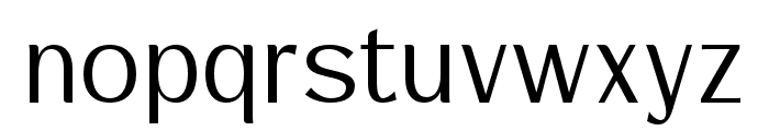 Verstyle Light Font LOWERCASE