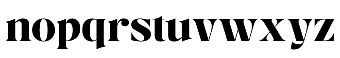 Versyla Font LOWERCASE