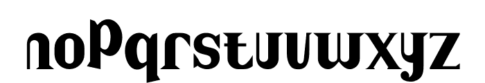 Veruno Font Font LOWERCASE