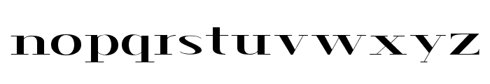 Verve Font LOWERCASE