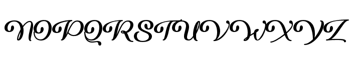 VeryYou-Regular Font UPPERCASE