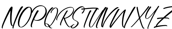 Vesatterine Font UPPERCASE