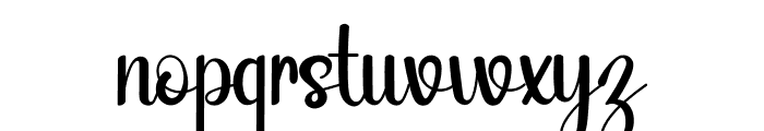 Vesticys Font LOWERCASE