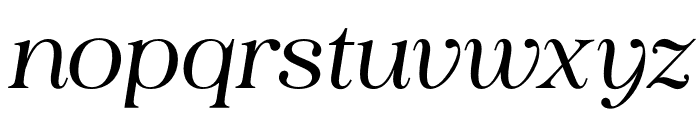 Vestige Harmony Bold Italic Font LOWERCASE