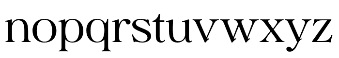 Vestige Harmony Bold Font LOWERCASE