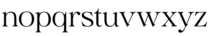 Vestige Harmony Regular Font LOWERCASE