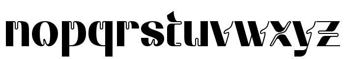 Vetimus Regular Font LOWERCASE