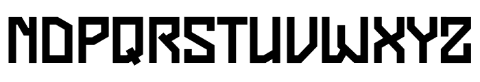 Vexpan Font UPPERCASE