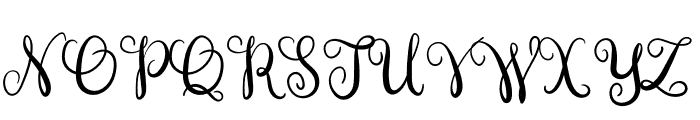 Vibe Font UPPERCASE