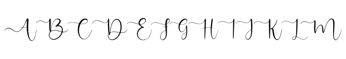 Vibesglow Font UPPERCASE