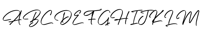 VicGallagher-Regular Font UPPERCASE