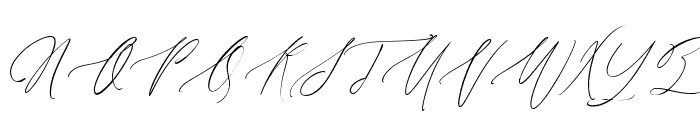 Victora Regular Font UPPERCASE