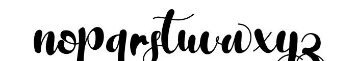 Victoria Melody Font LOWERCASE